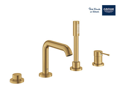 Grohe Essence 4-hole Shower Mixer - Matte Gold - 19578GN1