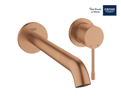 Grohe Essence 2-Hole Basin Mixer L-size - Matte Gold - 19967DL1