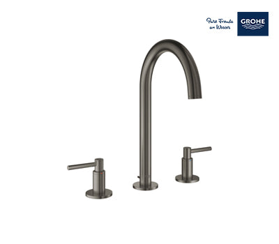 Grohe Atrio 3-Hole Basin Mixer 1/2″ M-size - Matte Black - 20009AL3