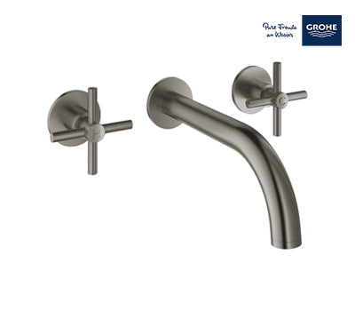 Grohe Atrio 3-Hole Basin Mixer - Matte Black - 20164AL3