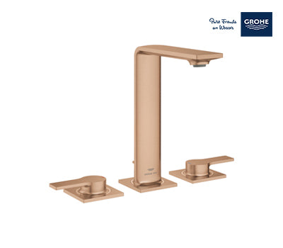 Grohe Allure 3-Hole Basin Mixer 1/2″ M-size - Matte Rose Gold - 20188DL1