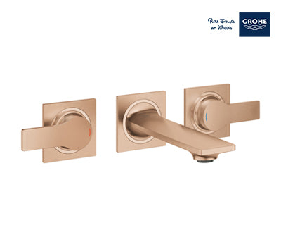 Grohe Allure 3-Hole Basin Mixer 1/2″ S-size - Matte Rose Gold - 20189DL2