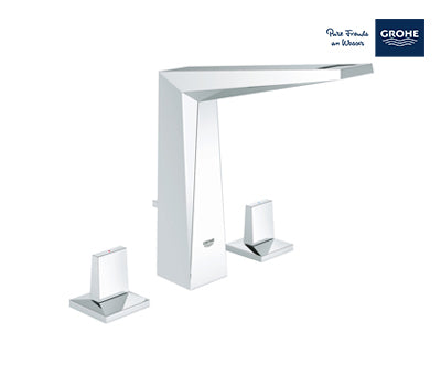 Grohe Allure Brilliant 3-Hole Basin Mixer 1/2″ M-size - Chrome - 20344000