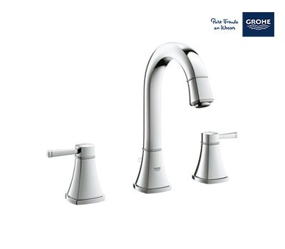 Grohe Grandera 3-Hole Basin Mixer 1/2″ M-size - Chrome - 20389000
