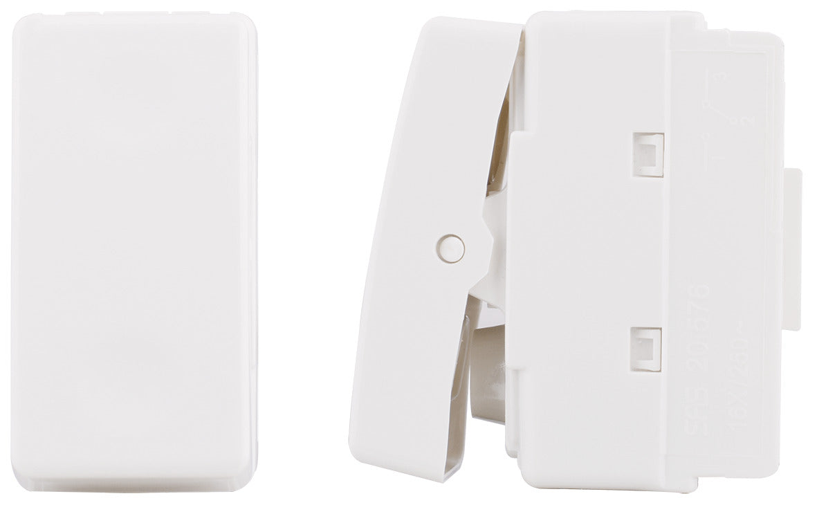 Two way Switch Deviator - Black - 16 A - UNO SAS - 576 21