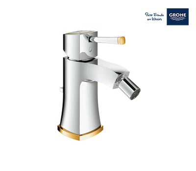 Grohe Grandera Bidet Mixer 1/2″ M-size - Chrome/Gold - 23315IG0