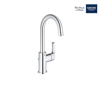 Grohe Eurosmart Single-lever Bath & Shower Mixers 1/2″ L-Size - Chrome - 23537002