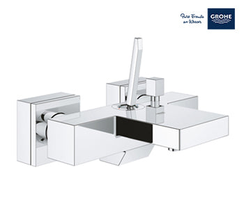 Grohe Eurocube Joy Single-lever Bath/shower Mixer 1/2″ Chrome -  23666000