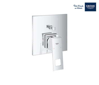 Grohe Eurocube Single-lever Mixer With 2-way Diverter - Chrome - 24062000