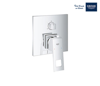 Grohe Eurocube Single-lever Mixer With 3-way Diverter - Chrome - 24094000