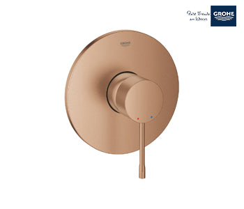 Grohe Essence Single-lever Shower Mixer Trim - Matte Rose Gold - 24168DL1