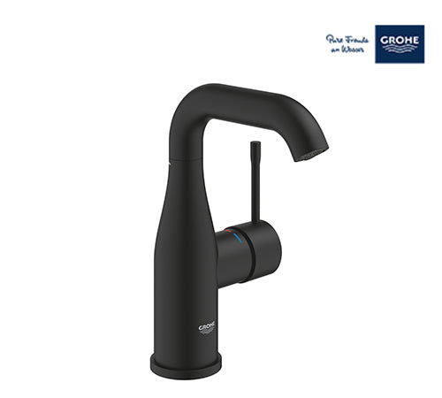 Grohe Essence Washbasin Mixer 1/2″ M-SIZE - Black - 24176KF1