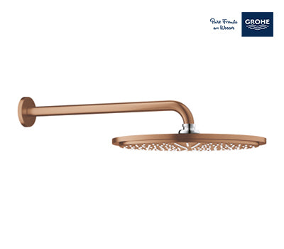 Grohe Rainshower Cosmopolitan 310 Head Shower Set - Matte Rose Gold - 26066DL0