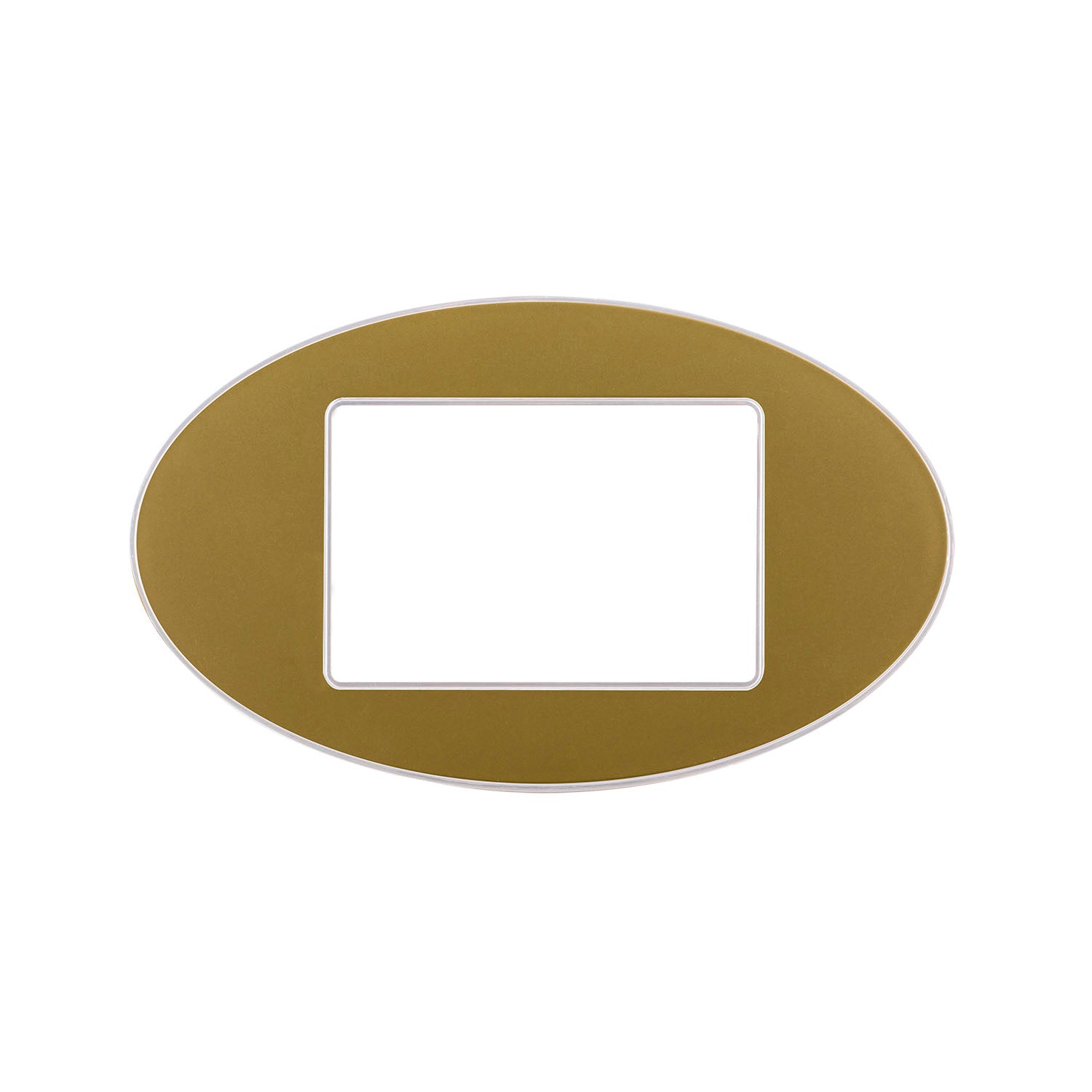 Flat Roka Cover plate 3 Gang - Golden Matt - SAS - 2671 - 231 / 031
