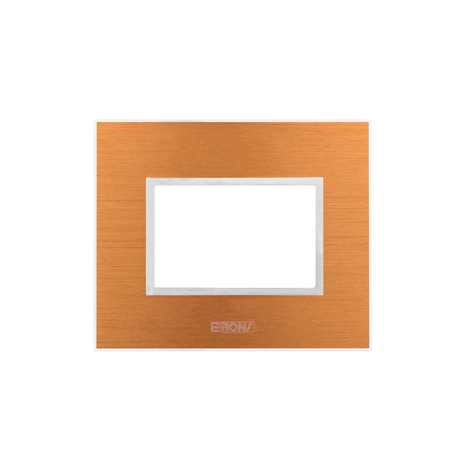Flat Momayaz Cover plate 3 Gang - Aluminum - SAS - 2681 - 311