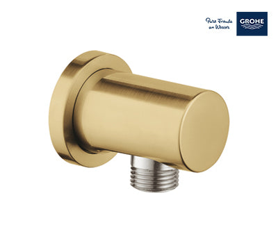 Grohe Rainshower Shower Outlet Elbow, 1/2 - Matte Gold - 27057GN0