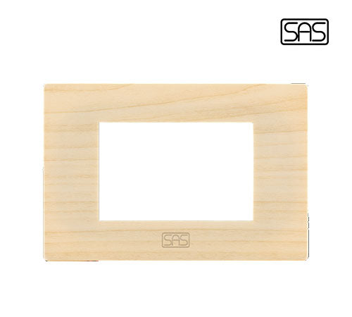 Classico Cover Plate 3 Modules Aro Creamy - SAS
