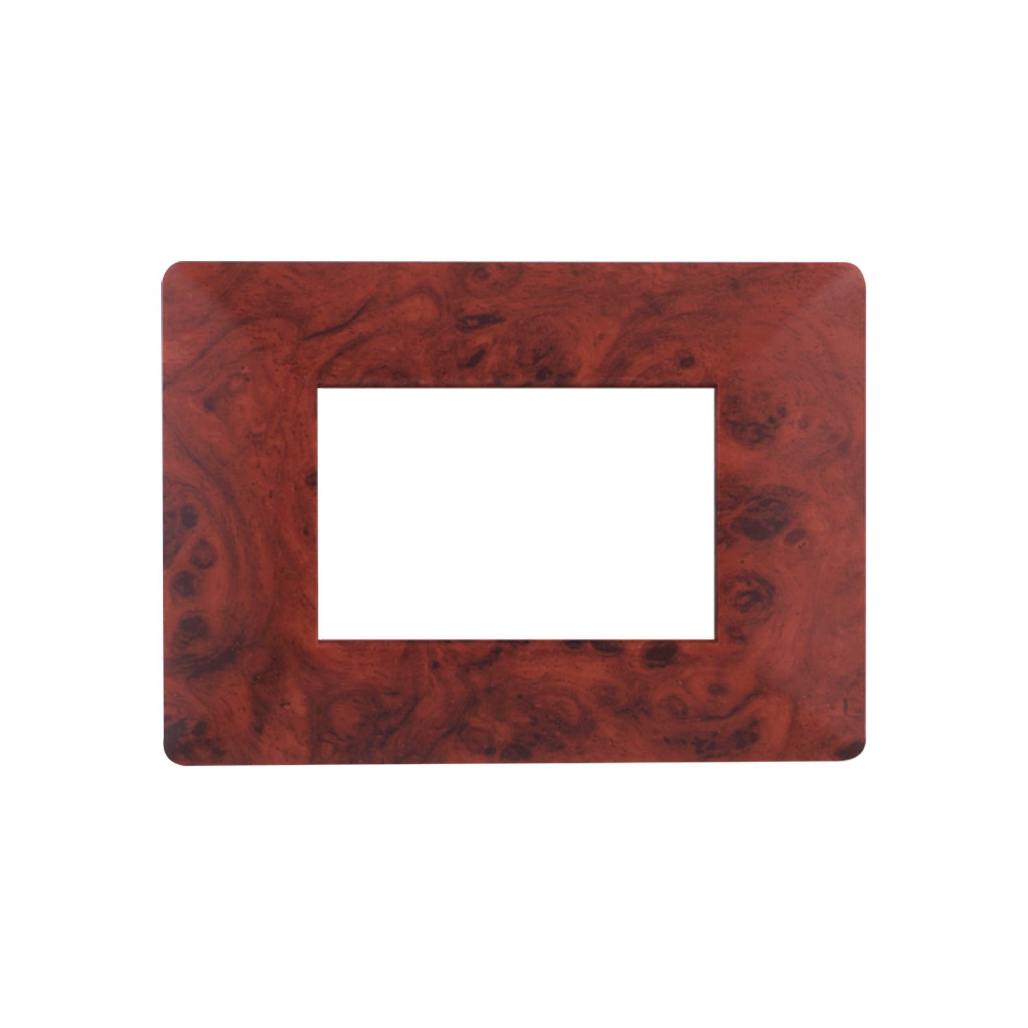 Flat Hajar Cover plate 3 Gang - Gedr Matt - SAS - 2741 - 150