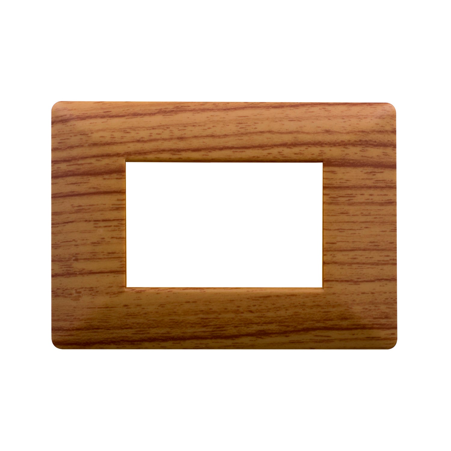 Flat Hajar Cover plate 3 Gang - Zan Matt - SAS - 2741 - 173