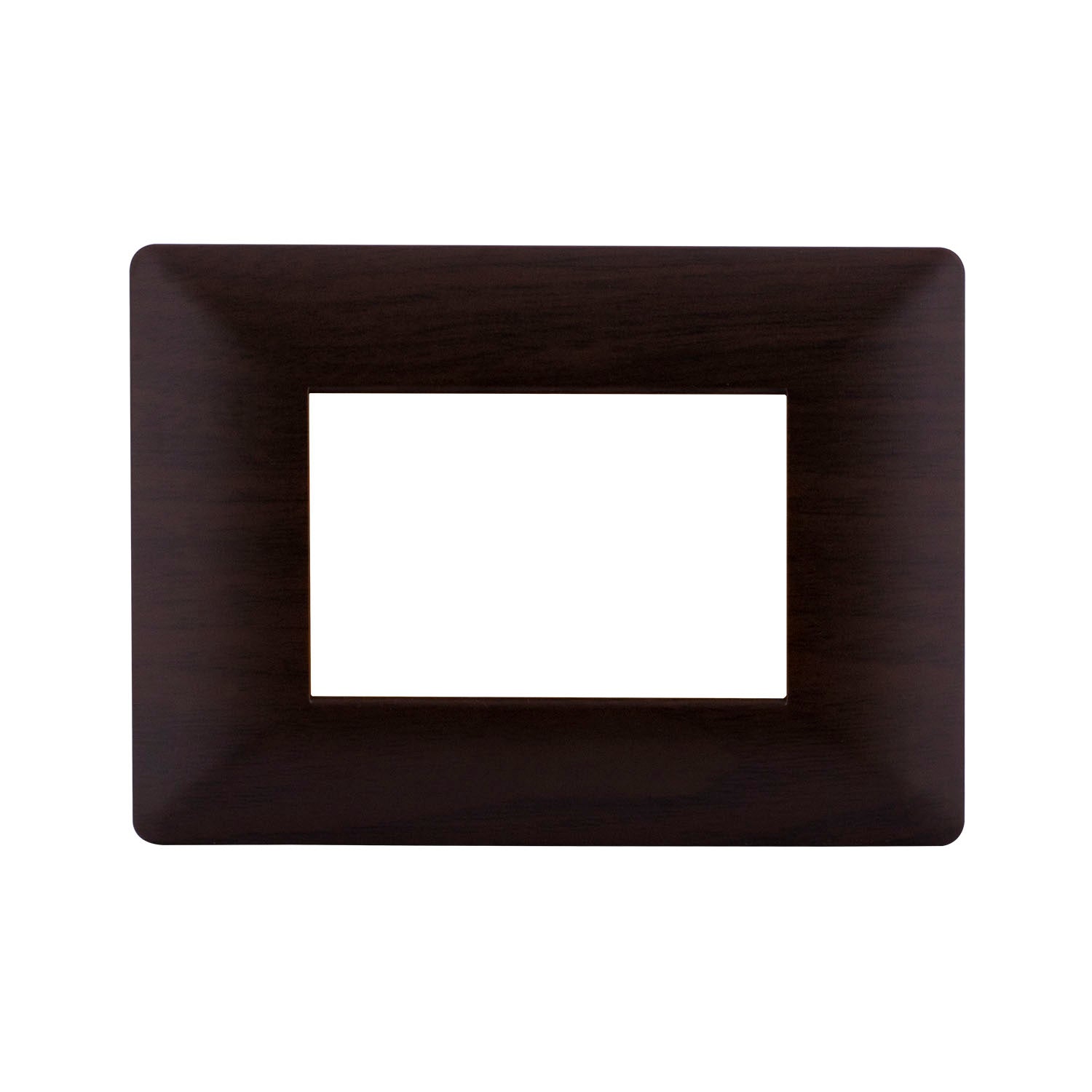 Flat Hajar Cover plate 3 Gang - Wooden Delux Matt - SAS - 2741 - 246