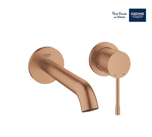 Grohe Essence 2-hole Sink Mixer M-size - Matte Rose Gold - 29192DL‏1