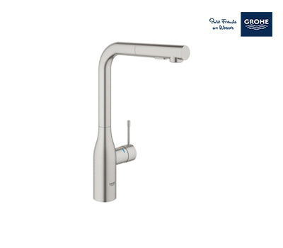 Grohe Essence Single-lever Sink Mixer 1/2″ - Supersteel - 30270DC0