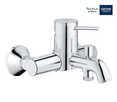 Grohe Bauclassic Single-lever Shower Mixer 1/2 - Chrome - 32865000