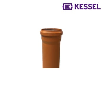 ماسورة صرف بجوان برتقالي كيسيل - 4 بوصة - 332020017