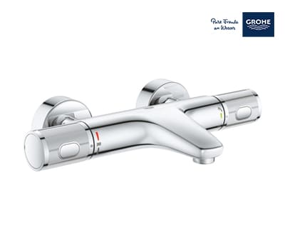 Grohe Grohtherm 1000 Performance Thermostat shower Mixer - Chrome - 34779000