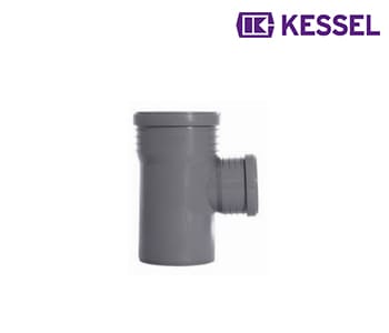 Kessel - PP Drainage Tee 90º - 1.5\3 Inch - (75/50 mm) - 352050005