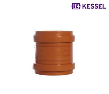 Kessel - Under Ground Double Socket - 7.25 Inch (200 mm) - 352080008