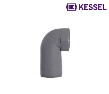 Kessel - PP Drainage Bend With Inner Thread, 4 Inch, ( 110 mm) - 352090003