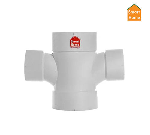Short Cross Reducer 87.5° - 75/110mm - Smart Home - 353091032