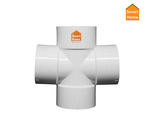 Short Cross 87.5° - 110/110mm - Smart Home - 353091030