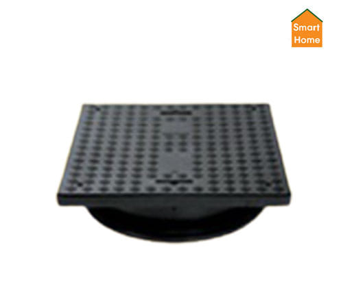 Cover & Frame For Inspection Chamber 60*60 Cm Black Color - Smart Home - 353099918