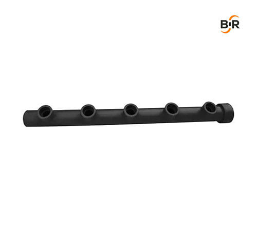 BR-Manifold Welding With End Socket In Black 63×32mm - 358091012