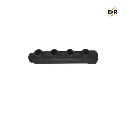 BR-Manifold Welding 4 Outlets In Black 63×25mm - 358091117