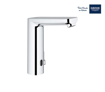 Grohe Eurosmart Cosmopolitan E Infra-red Electronic Washbasin Mixers 1/2″ L-Size With Mixing Device And Adjustable Temperature Limiter - Chrome - 36422000