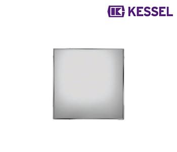 Kessel - TileAble Drain Covers Stainless Steel Upper Section 15x15 cm - 375020040