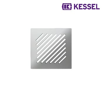 Kessel - Sticks Drain Covers Stainless Steel Upper Section 15x15 cm - 375020040