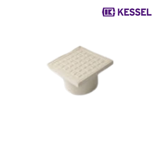 Kessel - Drain Upper Section With Closed Cover 15*15 cm - 375020401