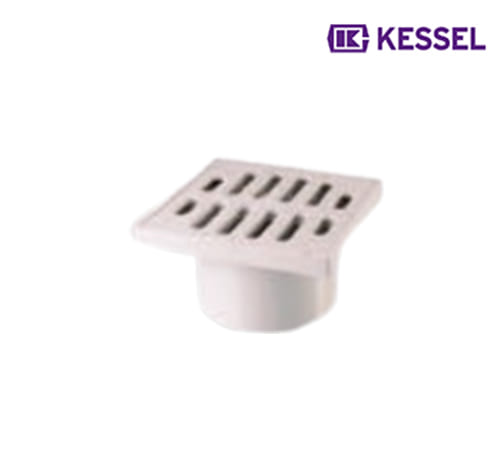 Kessel - Drain Upper Section With Opened Cover 15*15 cm - 375020402