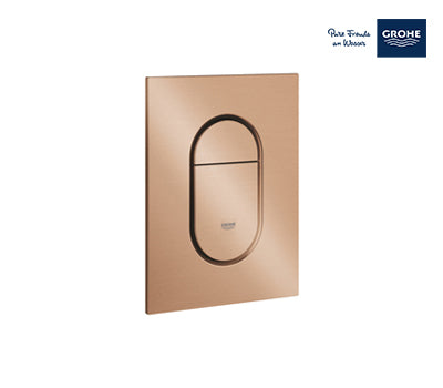 Grohe Arena Cosmopolitan S Flush Plate - Matte Rose Gold - 37624DL0