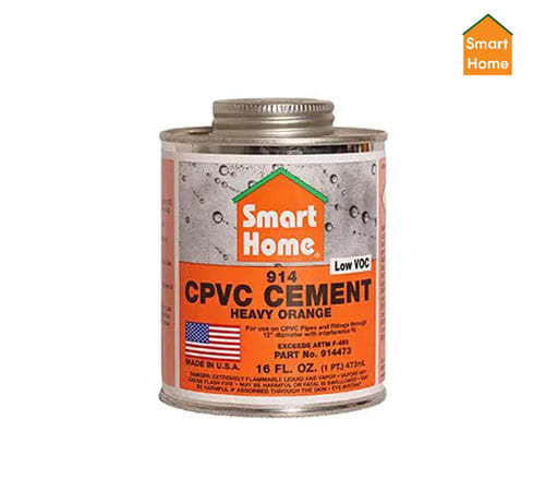 914 CPVC & UPVC Cement - Orange Glue - 125Gm - Smart Home - 377090006