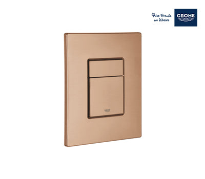 Grohe Skate Cosmopolitan Flush Plate - Matte Rose Gold - 38732DL0