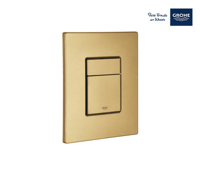 Grohe Skate Cosmopolitan Flush Plate - Matte Gold - 38732GN0