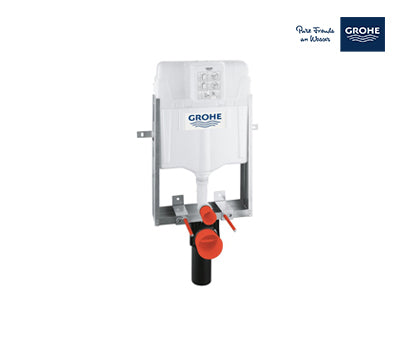 Grohe Uniset Concealed Wall Mounted Cistern Half Frame 2×1 - White - 39165000