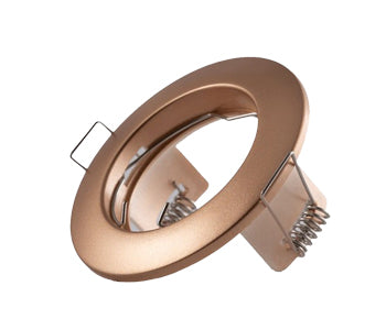 Bareeq Fixed Round Spot Without Lamp - Copper - 39991042244662