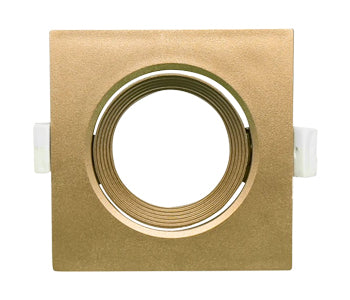 Bareeq Fixed Square Frame Spot Without Lamp - Copper- 39991042244667