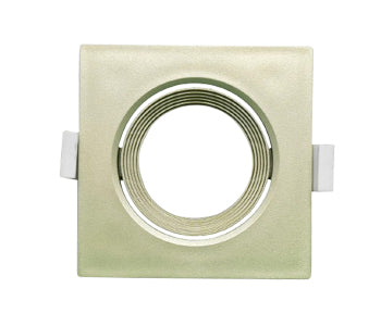 Bareeq Fixed Square Frame Spot Without Lamp - Champagne - 39991042244668